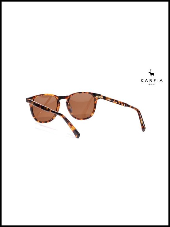 Retro Square Polarized Sunglasses for Women UV Protection Acetate Frame main image 5